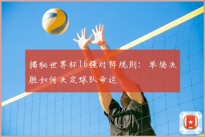揭秘世界杯16强对阵规则：单场决胜如何决定球队命运